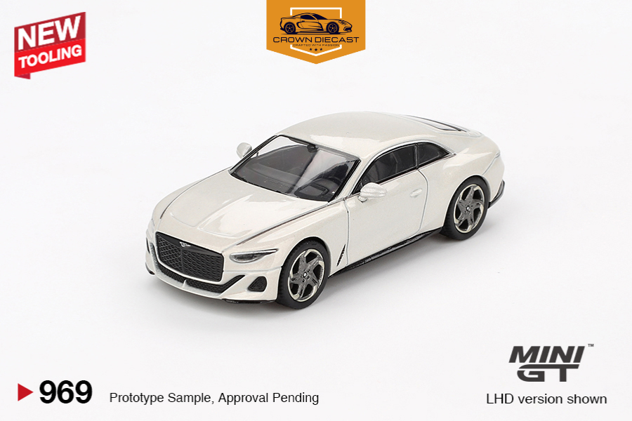 Mô hình xe Bentley Batur Bonneville Pearl tỉ lệ 1:64 MiniGT MGT00969 | Crown Diecast
