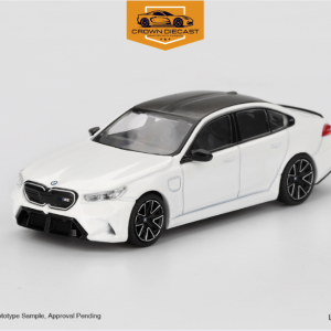 Mô hình xe BMW M5 Alpine White tỉ lệ 1:64
